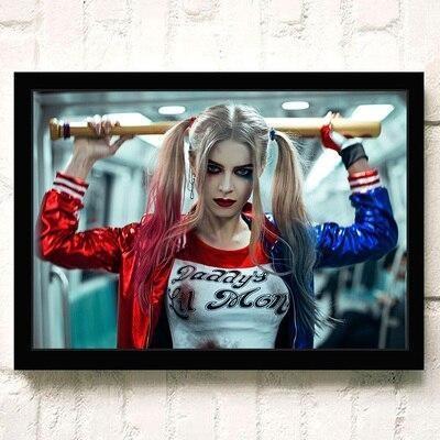 Dipinto Vintage di Harley Quinn