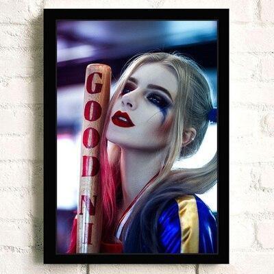 Dipinto Vintage di Harley Quinn