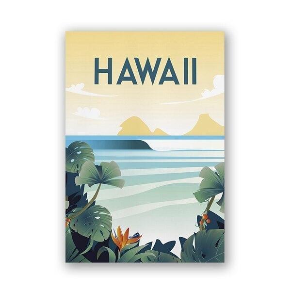 Pittura Vintage delle Hawaii