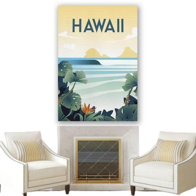 Pittura Vintage delle Hawaii