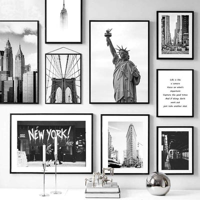 Dipinto vintage Home Deco New York