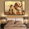 Pittura indiana americana Vintage