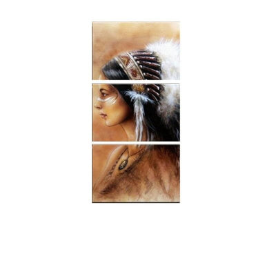 Pittura Vintage degli indiani d'America