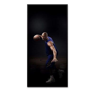 Dipinto Vintage di Kobe Bryant