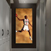 Dipinto Vintage di Kobe Bryant