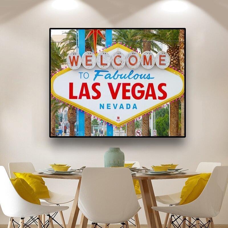 Pittura Vintage di Las Vegas