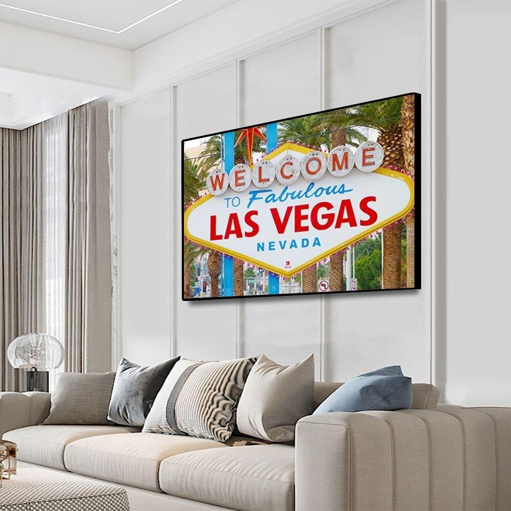 Pittura Vintage di Las Vegas