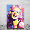 Dipinto a colori vintage Marilyn Monroe