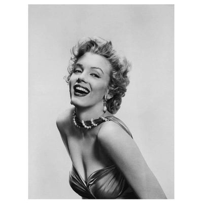 Dipinto vintage Marilyn Monroe in bianco e nero