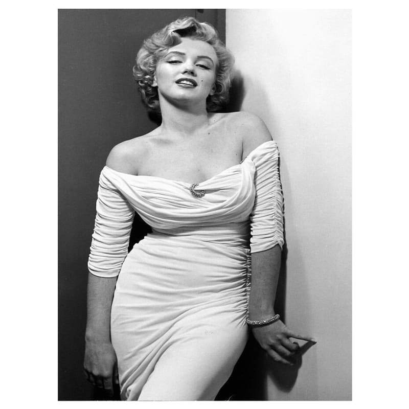 Dipinto vintage Marilyn Monroe in bianco e nero