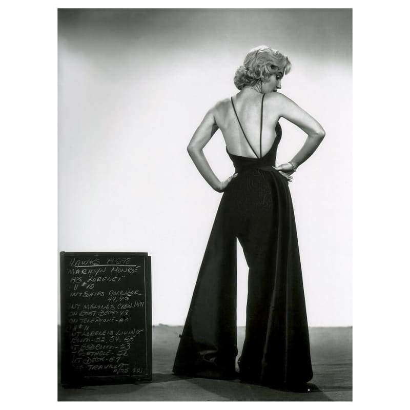 Dipinto vintage Marilyn Monroe in bianco e nero