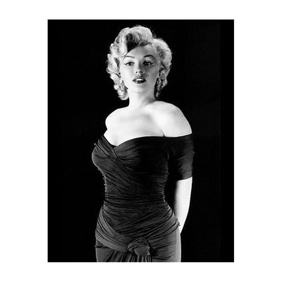 Dipinto vintage Marilyn Monroe in bianco e nero