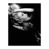 Dipinto vintage Marilyn Monroe in bianco e nero