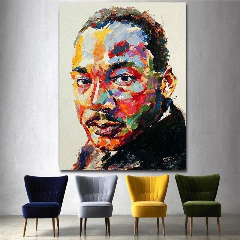 Pittura Vintage di Martin Luther King
