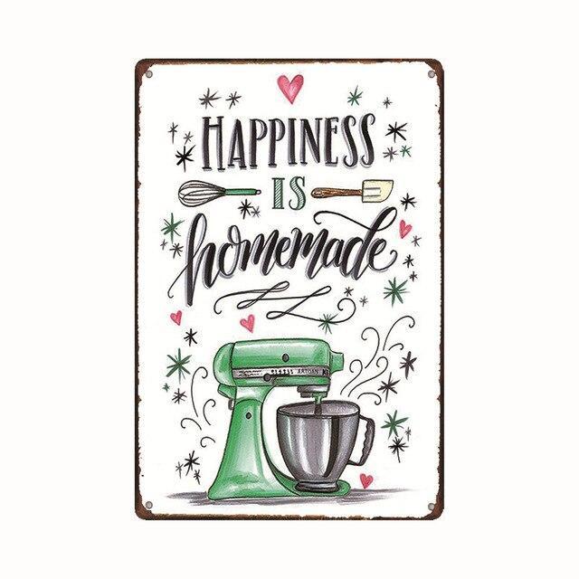 Pittura in metallo vintage