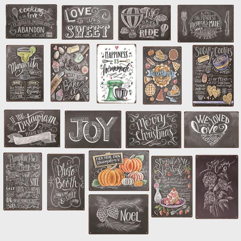 Pittura in metallo vintage