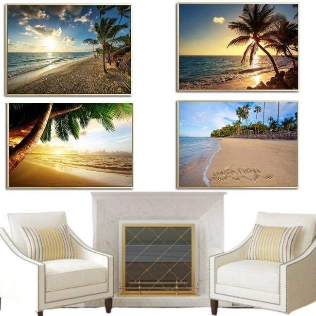 Pittura Vintage di Miami Beach