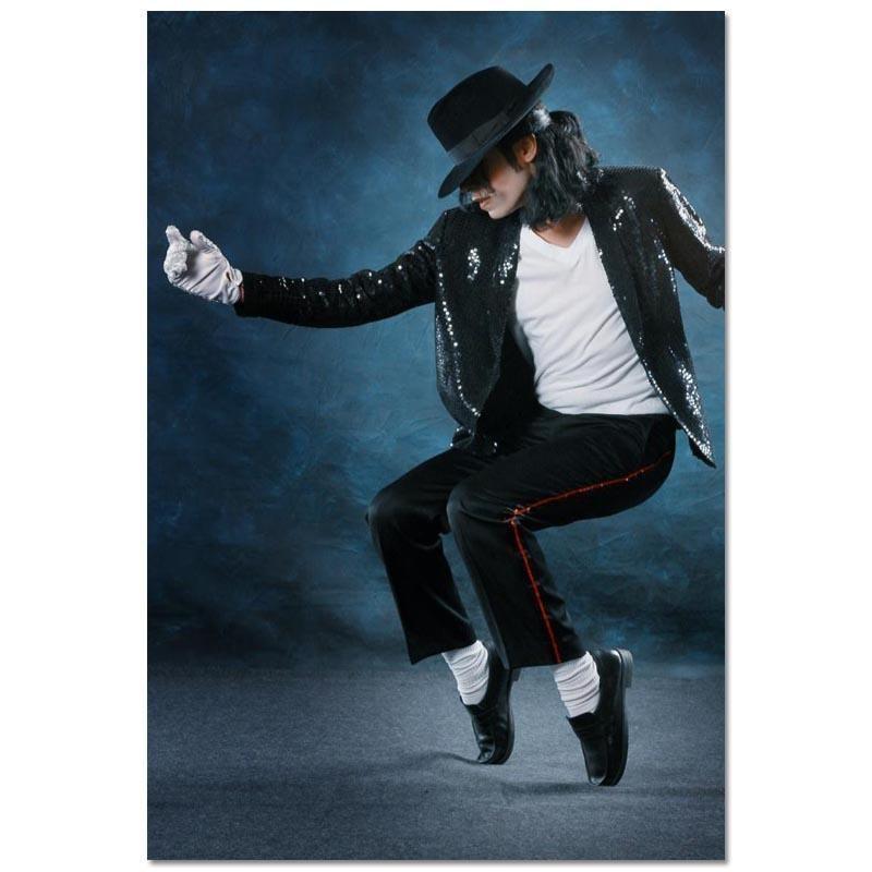 Dipinto Vintage di Michael Jackson