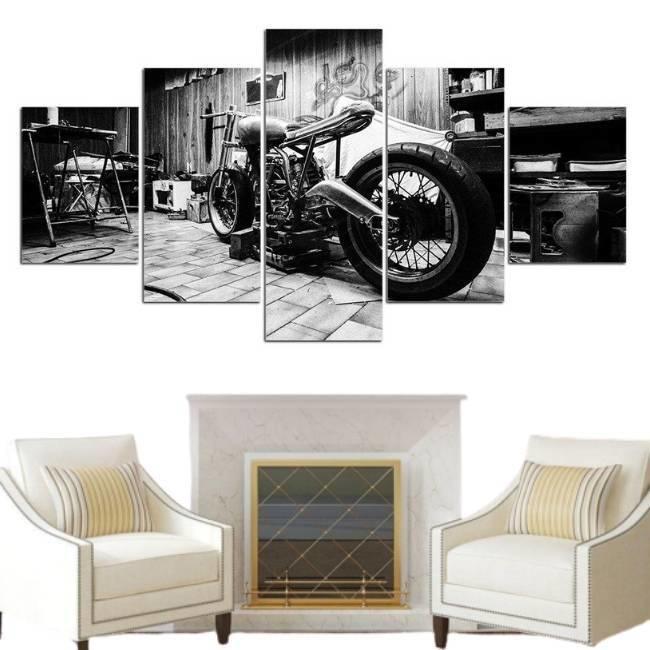 Pittura moto Vintage