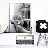 Pittura murale vintage di New York