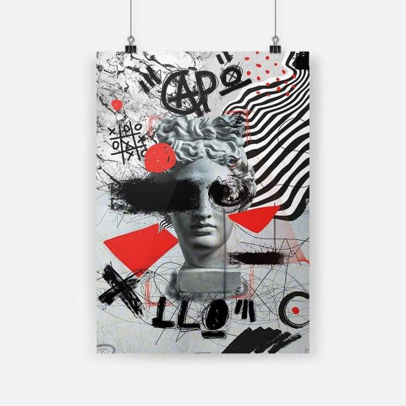 Pittura vintage di arte di strada di New York