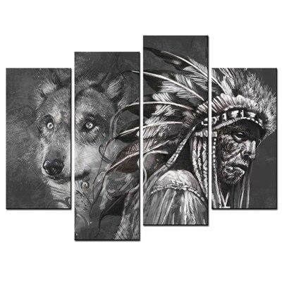 Pittura Vintage del West americano