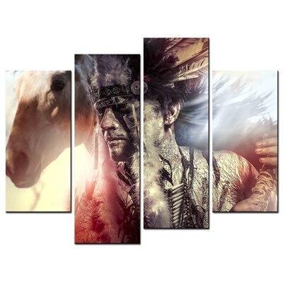 Pittura Vintage del West americano