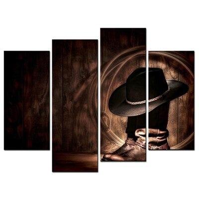 Pittura Vintage del West americano