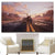 Route 66 Dipinto panoramico Vintage