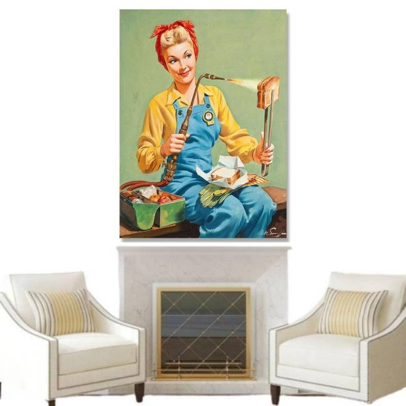 Tavolo Pin Up retrò vintage