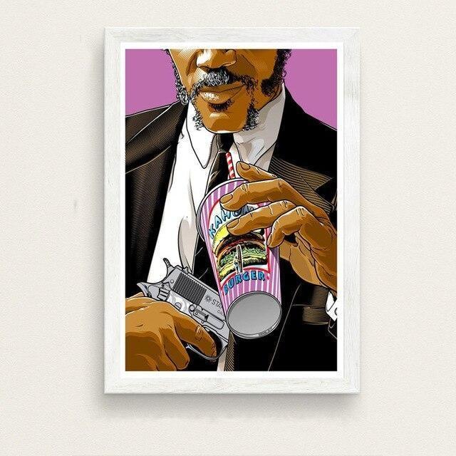 Pulp Fiction Pittura Vintage