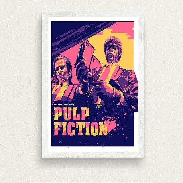 Pulp Fiction Pittura Vintage