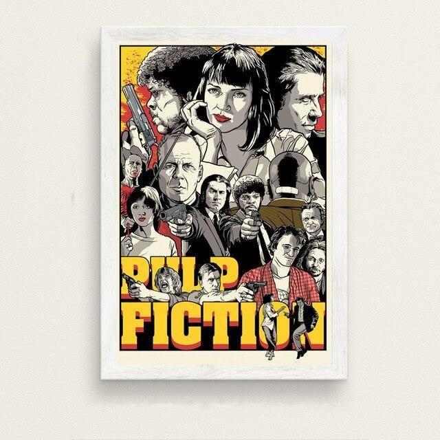 Pulp Fiction Pittura Vintage