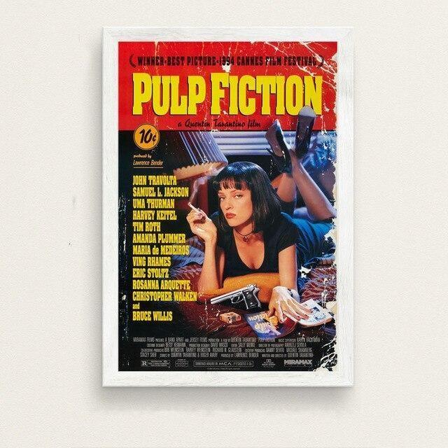 Pulp Fiction Pittura Vintage