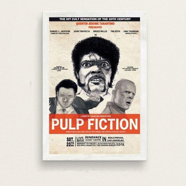 Pulp Fiction Pittura Vintage