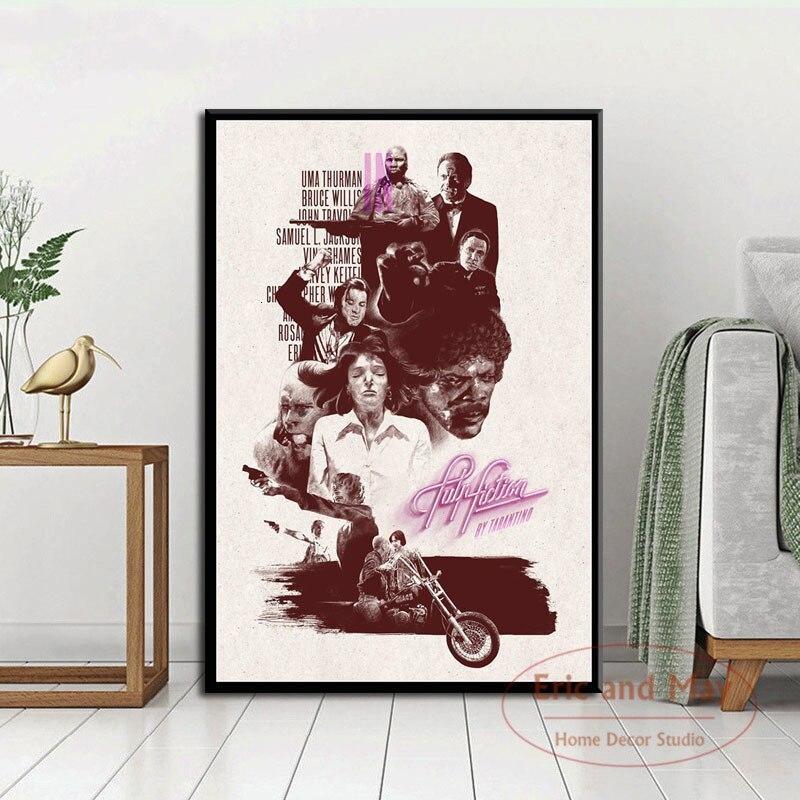 Pulp Fiction Pittura Vintage