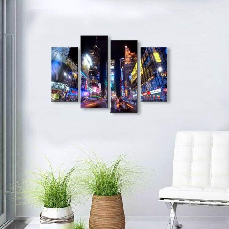 Dipinto vintage del ristorante di New York