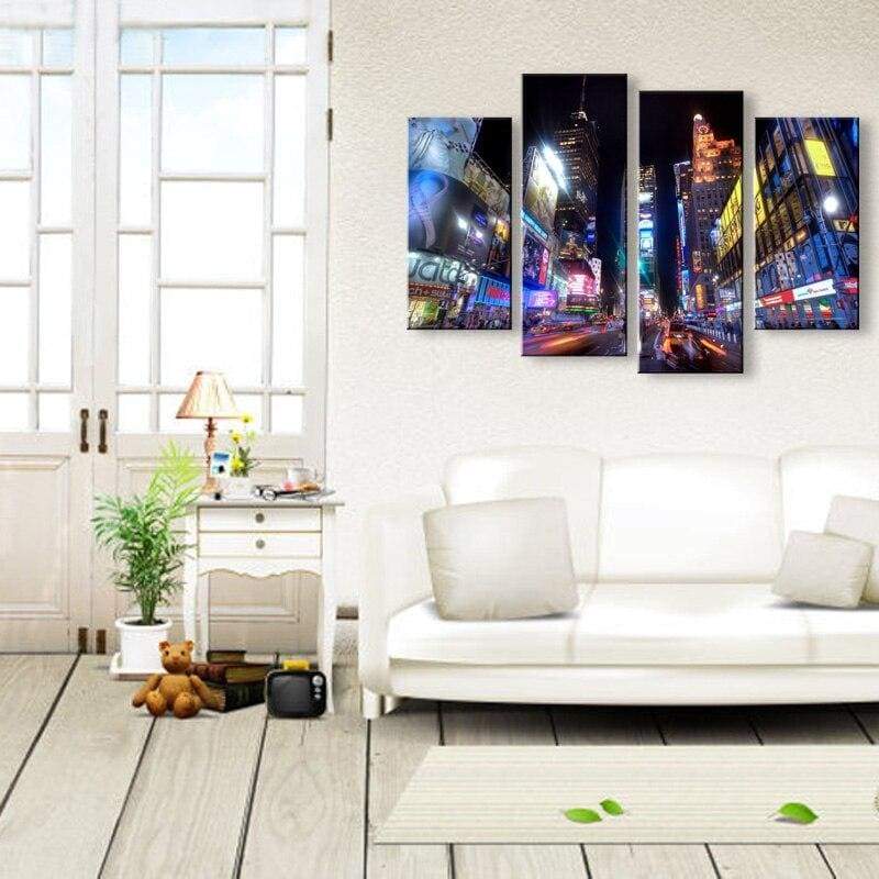 Dipinto vintage del ristorante di New York