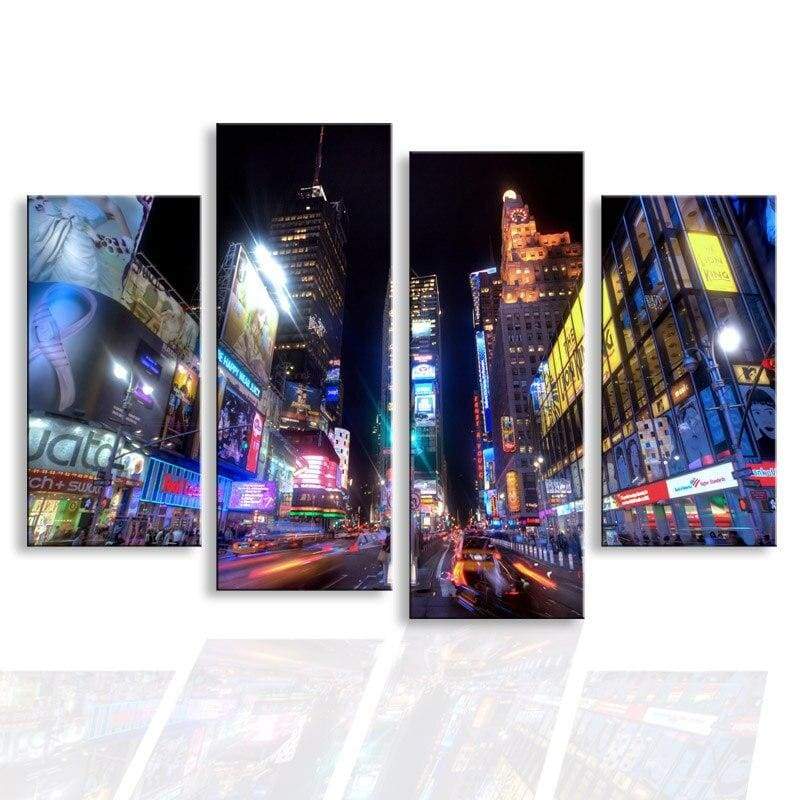 Dipinto vintage del ristorante di New York