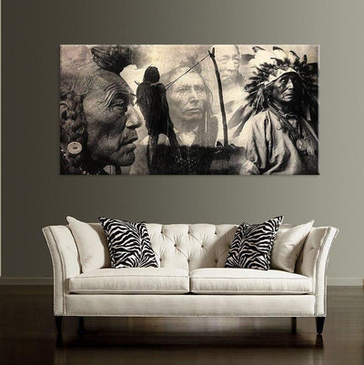 Pittura in stile indiano vintage