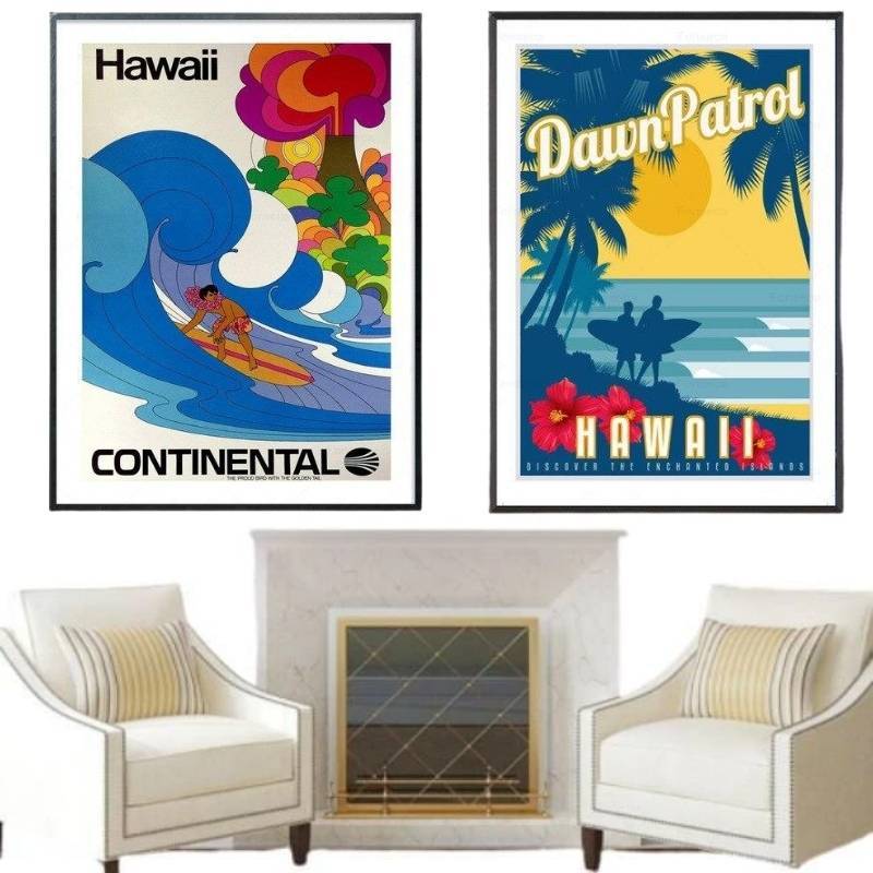 Pittura da surf Vintage