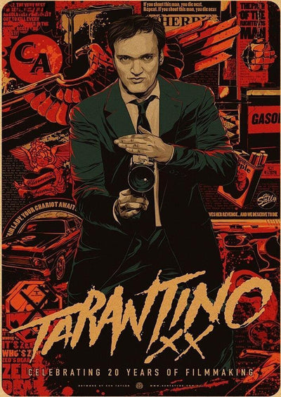 Dipinto Vintage di Tarantino