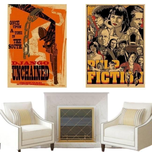 Dipinto Vintage di Tarantino