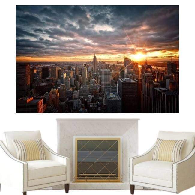 Dipinto su tela Vintage New York