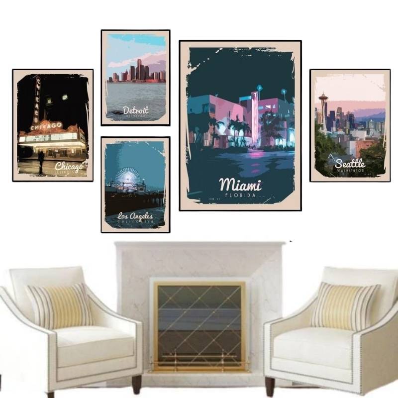 Pittura su tela Vintage