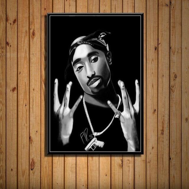 Dipinto Tupac Vintage