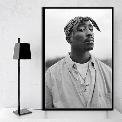 Dipinto Tupac Vintage