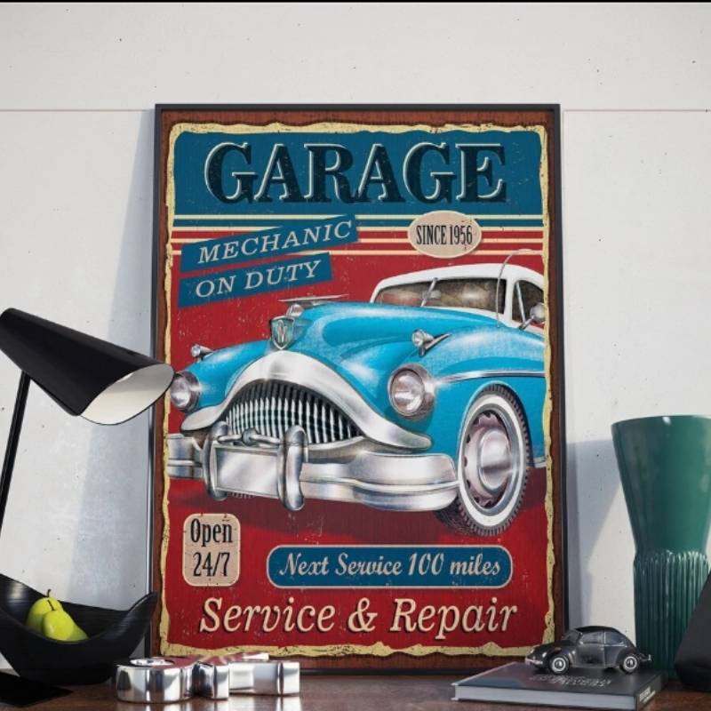 Pittura industriale Vintage