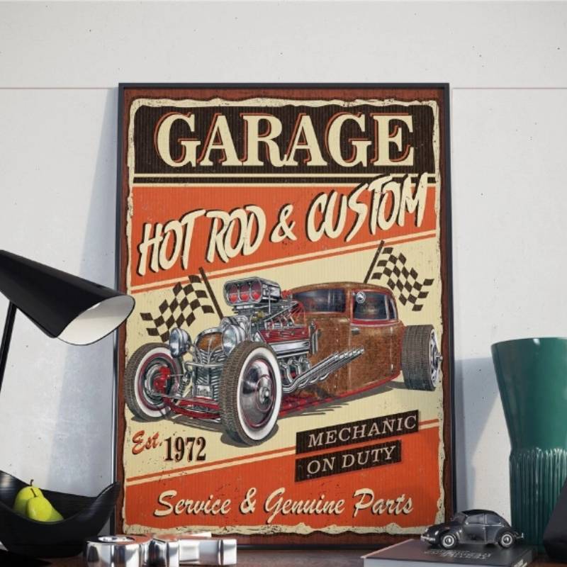 Pittura industriale Vintage