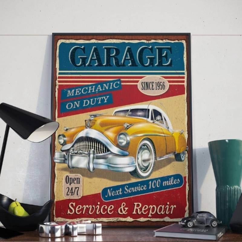 Pittura industriale Vintage